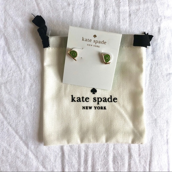 Kate Spade Snail Stud Earrings - Picture 3 of 3